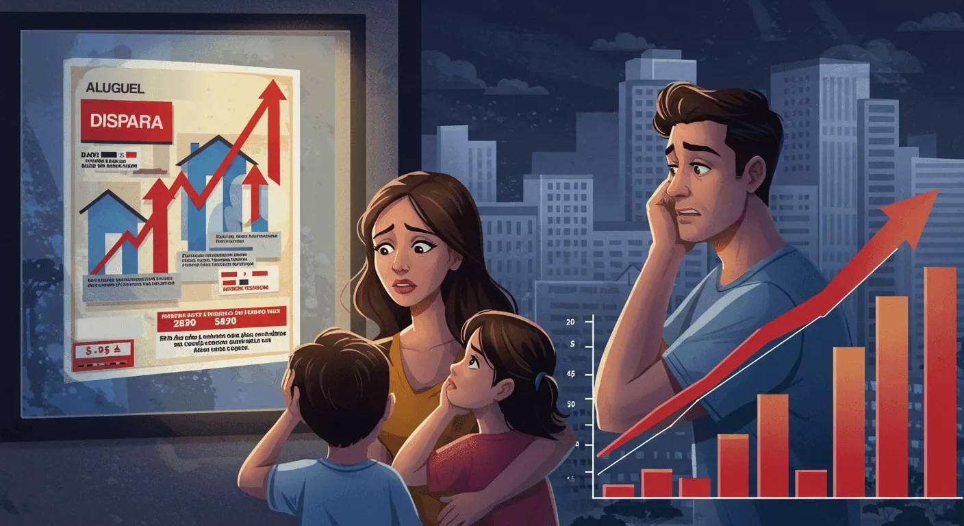 Aluguel Residencial Sobe Quase o Dobro da Inflação no 1º Semestre de 2025
