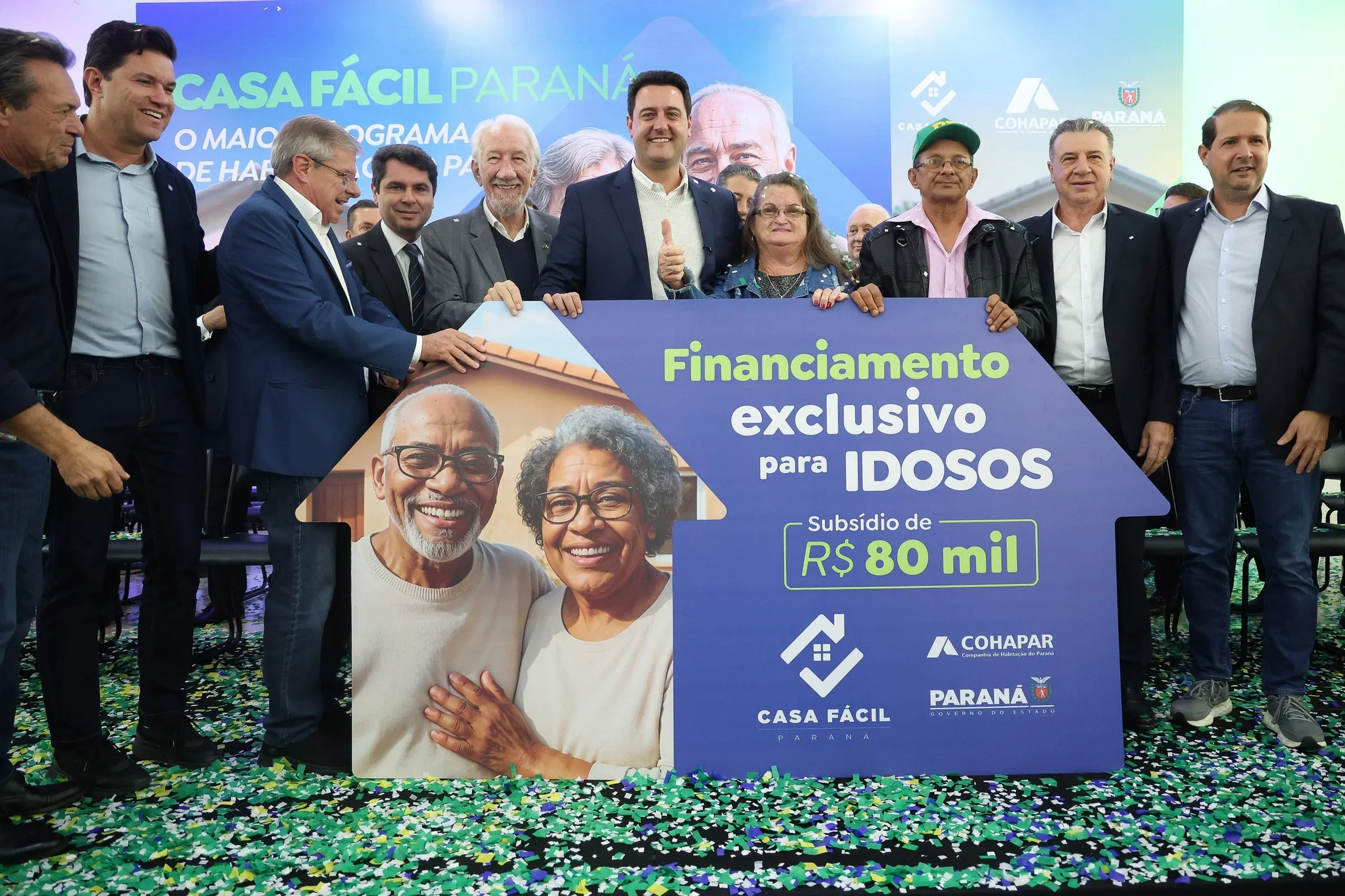 Viver Mais Paraná: programa inédito no Brasil para idosos conquistarem a casa própria
